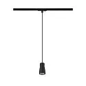 SLV 1- Luminaire à suspension monophasé PURI 2.0 - DOME semi-circulaire GU10 IP20, noir gradable