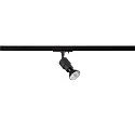 1-Projecteur monophasé PURI 2.0 BASIC pivotant, rotatif GU10 IP20, noir gradable