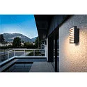 SLV outdoor wall luminaire RASTERLYS WL square, with diffuser, sea-air resistant, arched IP65, anthracite dimmable