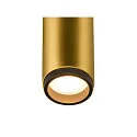 SLV 1-phase spot GRIP! M PHASE swivelling, for VDU workstation IP20, gold dimmable