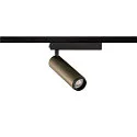 SLV 1-Projecteur monophasé GRIP! M PHASE DTW pivotant, pour VDU, Dim-To-Warm IP20, bronze gradable
