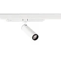 SLV Projecteur triphasé GRIP! M DALI DTW pivotant, contrôlable par DALI, Dim-To-Warm, UGR < 19 IP20, blanche gradable