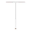 SLV Luminaire à suspension GRIP! S 48V DALI DTW pour VDU, contrôlable par DALI, Dim-To-Warm IP20, blanche gradable
