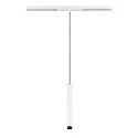 SLV Luminaire à suspension GRIP! S 48V DALI DTW pour VDU, contrôlable par DALI, Dim-To-Warm IP20, blanche gradable