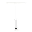 SLV 1- Luminaire à suspension monophasé GRIP! L GU10 GU10 IP20, blanche gradable