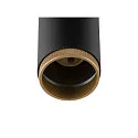 SLV 1- Luminaire à suspension monophasé GRIP! L GU10 GU10 IP20, noir gradable