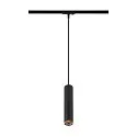 SLV 1- Luminaire à suspension monophasé GRIP! L GU10 GU10 IP20, noir gradable