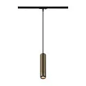 SLV 1- Luminaire à suspension monophasé GRIP! L GU10 GU10 IP20, bronze gradable