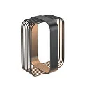 Lampadaire d’extérieur GRID CUBE, anthrazit, noir 