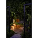 SLV outdoor floor lamp GRID CUBE, anthracite, black 