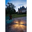 SLV outdoor floor lamp GRID CUBE, anthracite, black 
