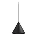 SLV Luminaire à suspension MAGICO 38 E27 IP20, noir mat gradable
