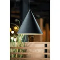 SLV Luminaire à suspension MAGICO 38 E27 IP20, noir mat gradable