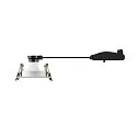 SLV Plafonnier encastré NEW TRIA® 155 GU10 à 2 flammes, rotatif, carré GU10 IP20, blanche gradable