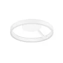SLV wall and ceiling luminaire ONE PHASE Ø40CM up / down, CCT Switch, ring shape IP20, white matt dimmable