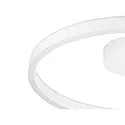 wall and ceiling luminaire ONE PHASE Ø60CM up / down, CCT Switch, ring shape IP20, white matt dimmable