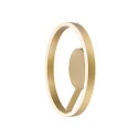 SLV wall and ceiling luminaire ONE DALI Ø40CM up / down, DALI controllable, CCT Switch, ring shape IP20, brass dimmable