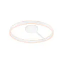SLV wall and ceiling luminaire ONE DALI Ø60CM up / down, DALI controllable, CCT Switch, ring shape IP20, white dimmable