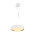 SLV Applique et plafonnier DECONA PHASE rond, CCT Switch IP44, or, blanche gradable