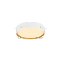 SLV Applique et plafonnier DECONA PHASE rond, CCT Switch IP44, or, blanche gradable