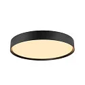 Applique et plafonnier DECONA PHASE rond, CCT Switch IP44, noir gradable