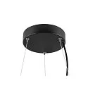 SLV Luminaire à suspension MEDO® RING 60 PHASE pour VDU, CCT Switch IP20, noir gradable