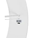 SLV Luminaire à suspension MEDO® RING 60 PHASE pour VDU, CCT Switch IP20, blanche gradable