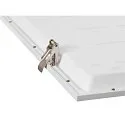 SLV Luminaire de plafond PANEL C 1200/300 ON-OFF CCT Switch, UGR < 19, commutable IP54 / IP20, 34W 4550lm 3000 / 4000K CRI 80-89