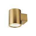 Luminaire mural OCULUS PHASE DTW UP/DOWN rond, Dim-To-Warm, réglable IP20, laiton brossé gradable