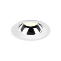 Downlight DOWNLIGHT C 150 ON-OFF rigide, commutable, multipower, câblé en continu IP54, blanche 