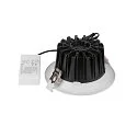 Downlight DOWNLIGHT C 150 DALI rigide, contrôlable par DALI, câblé en continu IP54
