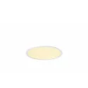 SLV Plafonnier encastré MEDO® 30 FRAME rigide, pour VDU, avec carde, CCT Switch, commutable IP20, blanche 