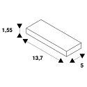 SLV Unité d'alimentation LED 24V / 24W constante de tension, commutable