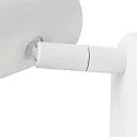 SLV Applique et plafonnier NOBLO® SINGLE PHASE DTW à 1 flamme, rond, Dim-To-Warm IP20, blanche gradable