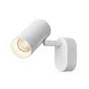 SLV Applique et plafonnier NOBLO® SINGLE PHASE à 1 flamme, rond IP20, blanche gradable