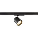 Luminaire triphasé TRACKSPOT C 17 36° réglable, commutable IP20, noir, laqué 