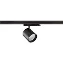 SLV 3-phase luminaire TRACKSPOT C 17 36° adjustable, switchable IP20, black, lacquered 