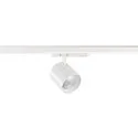 SLV 3-phase luminaire TRACKSPOT C 29 50° adjustable, switchable IP20, white, lacquered 