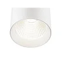 SLV Luminaire triphasé TRACKSPOT C 29 50° réglable, commutable IP20, blanche, laqué 
