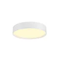Luminaire de plafond DECONA 30 CL rond, adapté aux postes de travail avec écran IP44, blanche, laqué gradable