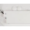 ceiling luminaire DECONA 30 CL round, suitable for VDU workstation IP44, white, lacquered dimmable