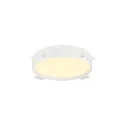 ceiling luminaire DECONA 30 CL round, suitable for VDU workstation IP44, white, lacquered dimmable