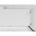 SLV Luminaire de plafond DECONA 42 CL rond, adapté aux postes de travail avec écran IP44, blanche, laqué gradable