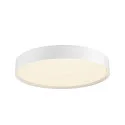 SLV Luminaire de plafond DECONA 42 CL rond, adapté aux postes de travail avec écran IP44, blanche, laqué gradable