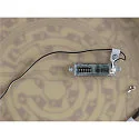 SLV Luminaire de plafond DECONA 30 CL rond, avec capteur, adapté aux postes de travail avec écran IP44, blanche, laqué 