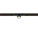 SLV track spot FIXT-IT! round, built-in version, suitable for VDU workstation IP20, gold, black, lacquered dimmable