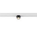 track spot FIXT-IT! round, surface-mounted version, suitable for VDU workstation IP20, black, white, lacquered dimmable