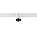 track spot FIXT-IT! round, surface-mounted version, suitable for VDU workstation IP20, black, white, lacquered dimmable