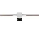 track spot FIXT-IT! round, built-in version, suitable for VDU workstation IP20, black, white, lacquered dimmable