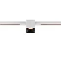 track spot FIXT-IT! round, built-in version, suitable for VDU workstation IP20, black, white, lacquered dimmable
